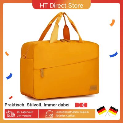 Kono-Bolso de mano de cabina, bolsa de viaje ligera con funda para ordenador portátil y funda de carrito para equipaje de mano Kono-Bolso de mano de cabina, bolsa de viaje ligera con funda para ordenador portátil y funda de carrito para equipaje de mano