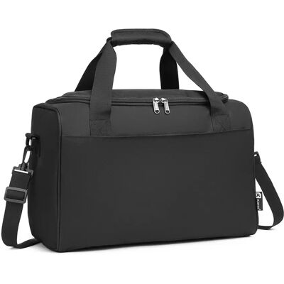 KONO-Bolsa de equipaje de mano para hombre y mujer, bolsa de viaje para avión, Weekender, tamaño máximo con Ryanair, 40x20x2, 5 KONO-Bolsa de equipaje de mano para hombre y mujer, bolsa de viaje para avión, Weekender, tamaño máximo con Ryanair, 40x20x2, 5