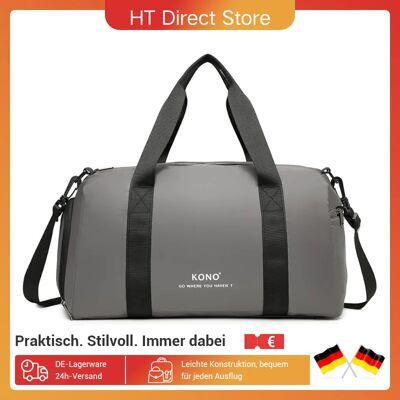 Kono-Bolsa de equipaje de mano para Ryanair & EasyJet, 40x20x25 cm, impermeable, con cinturón de hombro y bolsa de zapatos, ideal para viajes en avión Kono-Bolsa de equipaje de mano para Ryanair & EasyJet, 40x20x25 cm, impermeable, con cinturón de hombro y bolsa de zapatos, ideal para viajes en avión