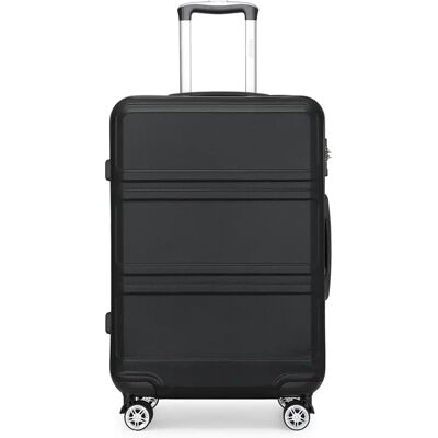 KONO-maleta rígida grande y ligera de 74x48x30cm, maleta con 4 ruedas dobles y cerradura TSA de Material ABS, 94L KONO-maleta rígida grande y ligera de 74x48x30cm, maleta con 4 ruedas dobles y cerradura TSA de Material ABS, 94L