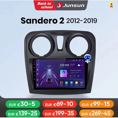 Junsun CarPlay Android Auto Radio de coche para Renault Logan 2 Sandero 2014-2019 GPS sistemas inteligentes estéreo Multimedia Autoradio Junsun CarPlay Android Auto Radio de coche para Renault Logan 2 Sandero 2014-2019 GPS sistemas inteligentes estéreo Multimedia Autoradio