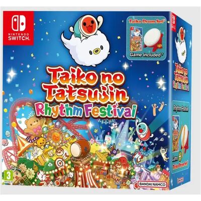 Namco Taiko no Tatsujin: Rhythm Festival Collector - Juego SWITCH - Version ESPAÑA Namco Taiko no Tatsujin: Rhythm Festival Collector - Juego SWITCH - Version ESPAÑA