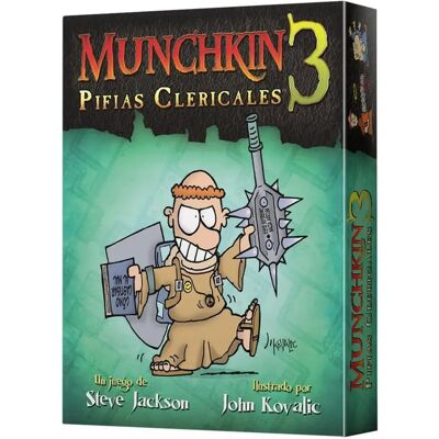 Asmodee - Munchkin 3: Pifias Clericales Asmodee - Munchkin 3: Pifias Clericales