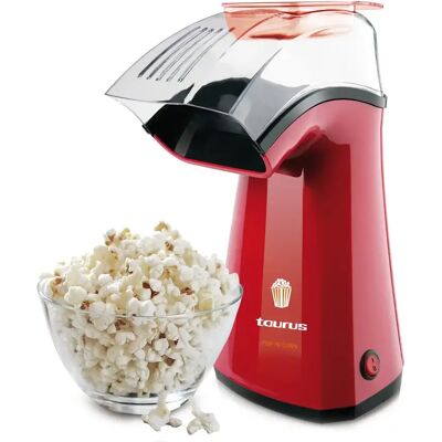 Taurus - Palomitero Pop'N'Corn. Color Rojo. Material producto Plástico. Potencia 1.100 W. Taurus - Palomitero Pop'N'Corn. Color Rojo. Material producto Plástico. Potencia 1.100 W.