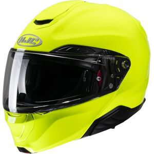 Casco de moto abatible HJC RPHA 91 Solid verde fluo Talla: XL Casco de moto abatible HJC RPHA 91 Solid verde fluo Talla: XL