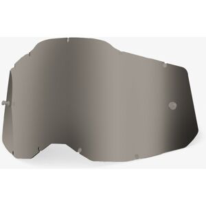 Plexi 100% Racecraft 2/Accuri 2/Strata 2 cromo plateado (Antivaho) Plexi 100% Racecraft 2/Accuri 2/Strata 2 cromo plateado (Antivaho)