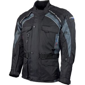 Chaqueta de moto Roleff Liverpool negra-gris Talla: L Chaqueta de moto Roleff Liverpool negra-gris Talla: L
