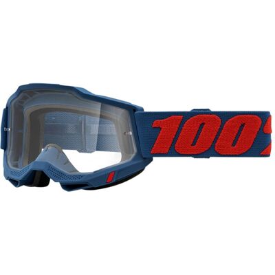 Gafas de motocross 100% ACCURI 2 Odeon rojo-azul (plexi transparente) Gafas de motocross 100% ACCURI 2 Odeon rojo-azul (plexi transparente)