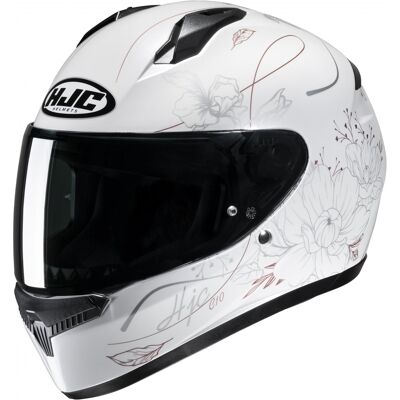 Casco integral de moto HJC C10 Epik MC8 blanco Talla: XS Casco integral de moto HJC C10 Epik MC8 blanco Talla: XS