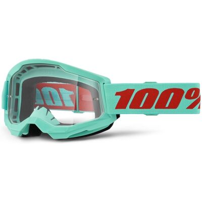 Gafas motocross 100% STRATA 2 New Maupiti (plexi transparente) Gafas motocross 100% STRATA 2 New Maupiti (plexi transparente)