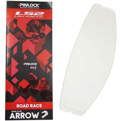 LS2 Pinlock Anti Niebla Transparente FF323/FF327 - Inserto para Visor LS2 Pinlock Anti Niebla Transparente FF323/FF327 - Inserto para Visor