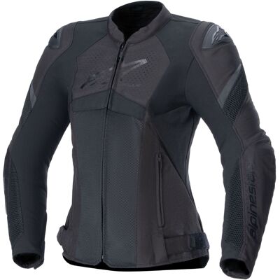 Chaqueta de moto Alpinestars Mujer Stella T-GP Plus R 4 Airflow Negra Talla: L Chaqueta de moto Alpinestars Mujer Stella T-GP Plus R 4 Airflow Negra Talla: L