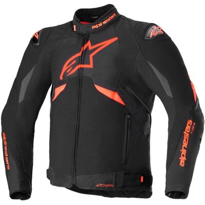 Chaqueta de moto Alpinestars T-GP R 3 DRYSTAR negro-rojo fluo-blanco Talla: M Chaqueta de moto Alpinestars T-GP R 3 DRYSTAR negro-rojo fluo-blanco Talla: M