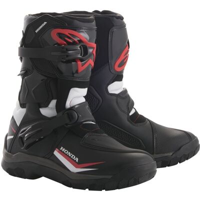 Botas de moto Alpinestars Belize Drystar Honda Collection Negras, Blancas y Rojas Talla: 45,5 Botas de moto Alpinestars Belize Drystar Honda Collection Negras, Blancas y Rojas Talla: 45,5