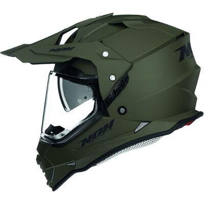 Casco de enduro NOX N312 verde mate Talla: L Casco de enduro NOX N312 verde mate Talla: L