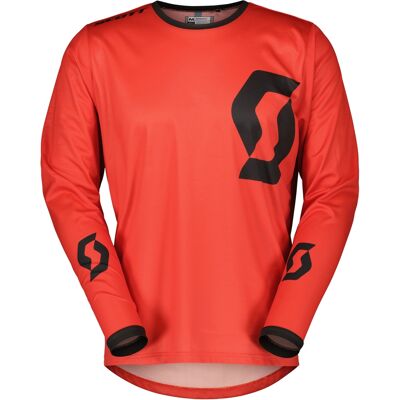 Camiseta de motocross SCOTT Compete roja liquidación Talla: S Camiseta de motocross SCOTT Compete roja liquidación Talla: S