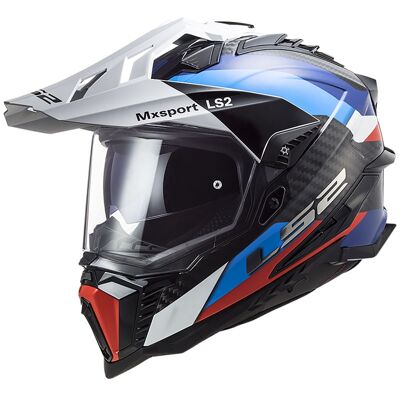 Casco de moto enduro LS2 MX701 C Explorer Frontier negro-azul Talla: XS Casco de moto enduro LS2 MX701 C Explorer Frontier negro-azul Talla: XS