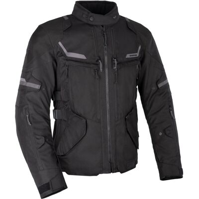 Chaqueta de moto Oxford Advanced Rockland Dry2Dry negra Talla: L Chaqueta de moto Oxford Advanced Rockland Dry2Dry negra Talla: L