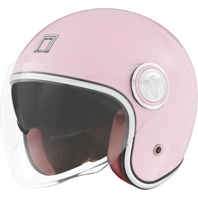 Casco de moto Nox Premium Revenge Rosa Pastel - Casco de motocicleta Casco de moto Nox Premium Revenge Rosa Pastel - Casco de motocicleta