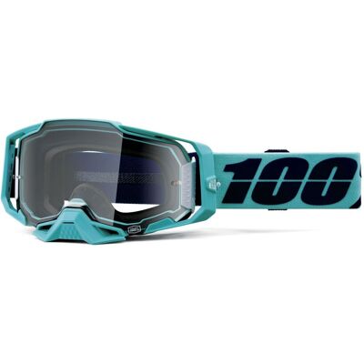 Gafas de motocross 100% ARMEGA Estrel con plexiglás transparente Gafas de motocross 100% ARMEGA Estrel con plexiglás transparente