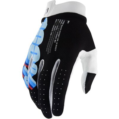 Guantes de motocross 100% - USA ITRACK negro Talla: M Guantes de motocross 100% - USA ITRACK negro Talla: M