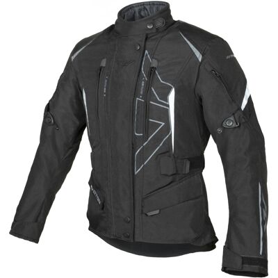Chaqueta de moto para mujer Ayrton Teressa II negra-gris Talla: L Chaqueta de moto para mujer Ayrton Teressa II negra-gris Talla: L