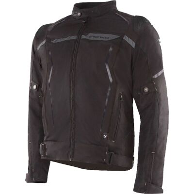 Chaqueta de moto Street Racer Flex EVO negra Talla: 10XL Chaqueta de moto Street Racer Flex EVO negra Talla: 10XL