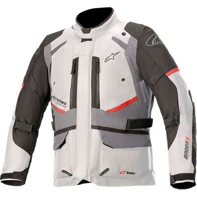 Chaqueta de moto Alpinestars Andes Drystar Gris-Negro-Rojo Talla: 2XL Chaqueta de moto Alpinestars Andes Drystar Gris-Negro-Rojo Talla: 2XL