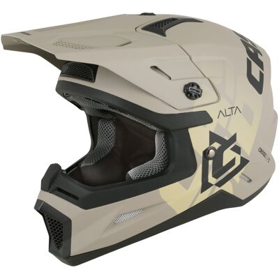 Casco de motocross infantil Cassida Cross Cup 2 Alta Junior gris arena mate Talla: L Casco de motocross infantil Cassida Cross Cup 2 Alta Junior gris arena mate Talla: L