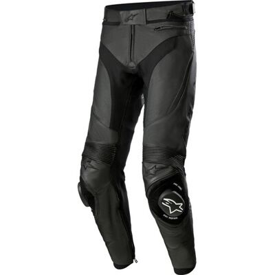 Pantalones de moto de cuero Alpinestars Missile 3 Airflow negros Talla: 54 Pantalones de moto de cuero Alpinestars Missile 3 Airflow negros Talla: 54