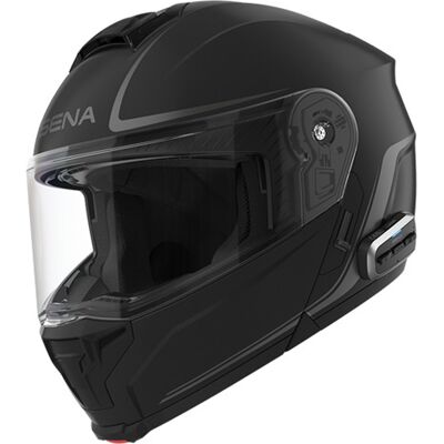 Casco de moto abatible con auriculares SENA Outrush 2 negro mate Talla: L Casco de moto abatible con auriculares SENA Outrush 2 negro mate Talla: L