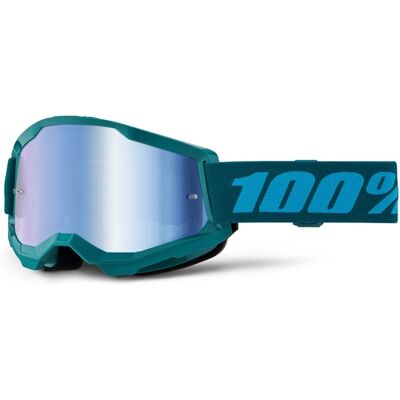 Gafas motocross 100% STRATA 2 New Stone azul (plexi azul) Gafas motocross 100% STRATA 2 New Stone azul (plexi azul)