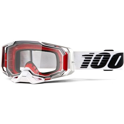 Gafas de motocross 100% ARMEGA Lightsaber (plexi transparente) Gafas de motocross 100% ARMEGA Lightsaber (plexi transparente)