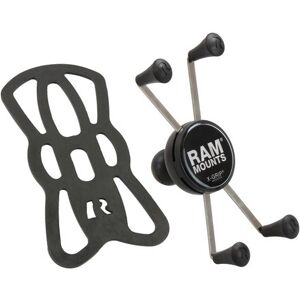 RAM Mounts Soporte RAM universal X-Grip para teléfonos grandes con espárrago esférico de 1 RAM Mounts Soporte RAM universal X-Grip para teléfonos grandes con espárrago esférico de 1