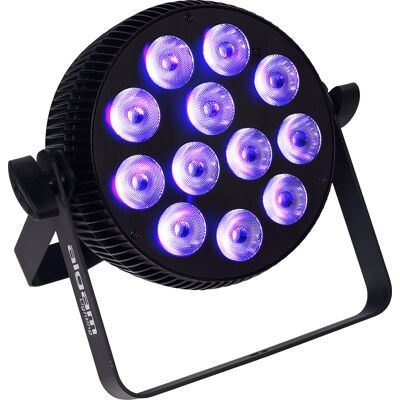 Algam Lighting SLIMPAR-1210-HEX Foco Projector LED 12x10W 6-em-1 RGBWAU Slim Algam Lighting SLIMPAR-1210-HEX Foco Projector LED 12x10W 6-em-1 RGBWAU Slim