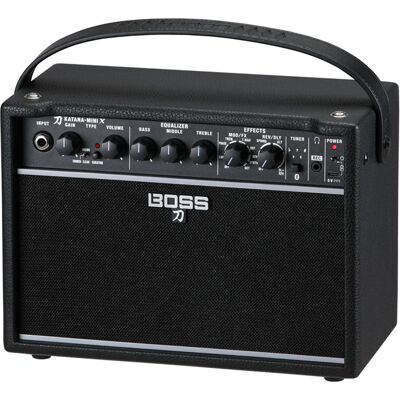 <b>BOSS KATANA MINI X Amplificador Guitarra, Bajo y Electroacústica con Batería recargable Bluetooth</b> <b>BOSS KATANA MINI X Amplificador Guitarra, Bajo y Electroacústica con Batería recargable Bluetooth</b>