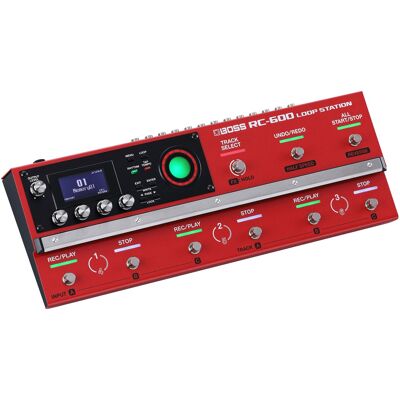 <b>BOSS RC-600 LOOP STATION</b> 6 Pistas Stereo + 200 Patterns Ritmos + <b>2 Entradas Micrófono XLR</b> <b>BOSS RC-600 LOOP STATION</b> 6 Pistas Stereo + 200 Patterns Ritmos + <b>2 Entradas Micrófono XLR</b>