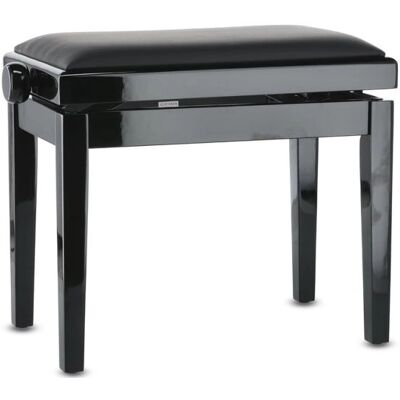 GEWA 130011 Banqueta de Piano Deluxe Vinil Preto GEWA 130011 Banqueta de Piano Deluxe Vinil Preto