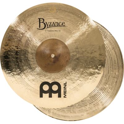 Meinl B15POH-B Byzance Polyphonic HiHat 15" Brilliant Meinl B15POH-B Byzance Polyphonic HiHat 15" Brilliant