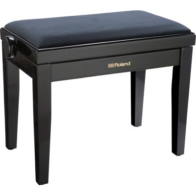 <b>Roland RPB-220BK VELUDO</b> Banqueta Piano Negro c/ regulación altura asiento terciopelo <b>TOP-SELLER</b> <b>Roland RPB-220BK VELUDO</b> Banqueta Piano Negro c/ regulación altura asiento terciopelo <b>TOP-SELLER</b>