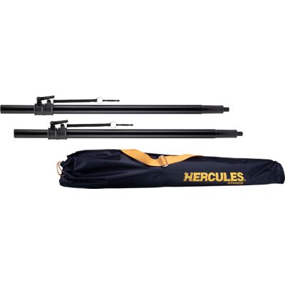 Hercules Stands Adjustable Sub Pole With M20 Hybrid Adaptor 2-Pack SS350BB Hercules Stands Adjustable Sub Pole With M20 Hybrid Adaptor 2-Pack SS350BB
