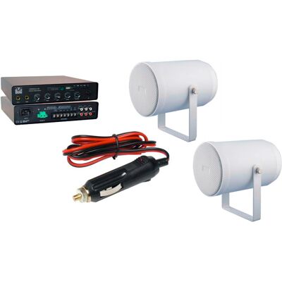 VSOUND Sistema de Som Amplificado 50W 220V/12V FM/BT/USB/SD VSOUND Sistema de Som Amplificado 50W 220V/12V FM/BT/USB/SD