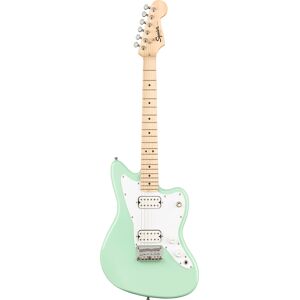 Fender Mini Jazzmaster HH Maple Fingerboard White Pickguard Surf Green Fender Mini Jazzmaster HH Maple Fingerboard White Pickguard Surf Green