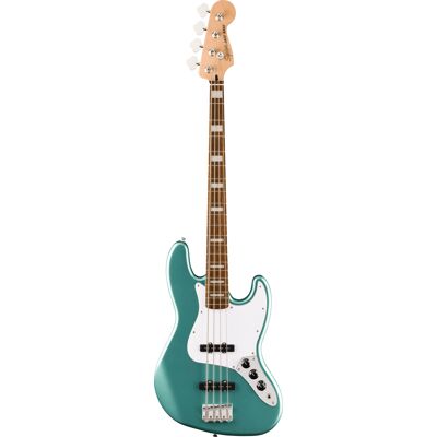 Fender Affinity Series Active Jazz Bass Laurel Fingerboard White Pickguard Mystic Sea Foam Green Fender Affinity Series Active Jazz Bass Laurel Fingerboard White Pickguard Mystic Sea Foam Green