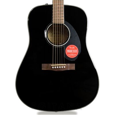 Fender CD-60S Dreadnought WN Black Fender CD-60S Dreadnought WN Black