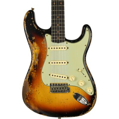 Fender Custom Shop Limited Edition 61 Stratocaster Super Heavy Relic 3TSB Fender Custom Shop Limited Edition 61 Stratocaster Super Heavy Relic 3TSB