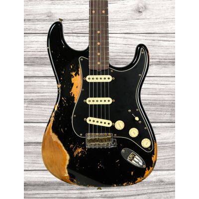 Fender Custom Shop LTD Dualmag II 60' Strat Super Heavy Relic Aged Black Fender Custom Shop LTD Dualmag II 60' Strat Super Heavy Relic Aged Black