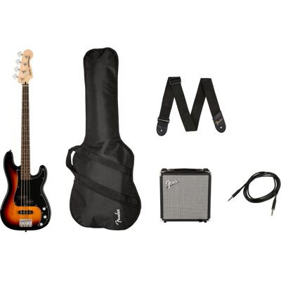 Fender SQ Aff. P Bass PJ PACK 3-SB Fender SQ Aff. P Bass PJ PACK 3-SB