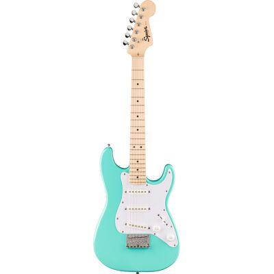 Fender Squier Mini Stratocaster MN Verde Espuma Marina Fender Squier Mini Stratocaster MN Verde Espuma Marina