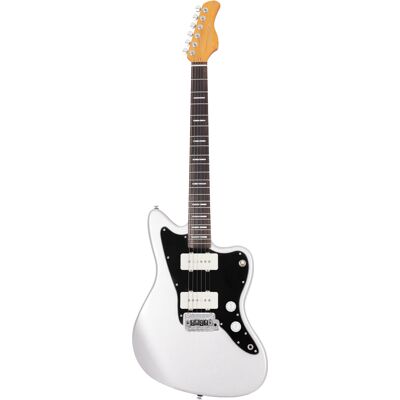 Guitarra Sire J3 Plata - Eléctrica, Estilo Vintage, 25.5" Escala Guitarra Sire J3 Plata - Eléctrica, Estilo Vintage, 25.5" Escala